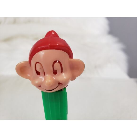 RARE Vintage 1967‎ Dopey PEZ Dispenser No Feet Patent Number: 2.620.061 Austria - Picture 2 of 6